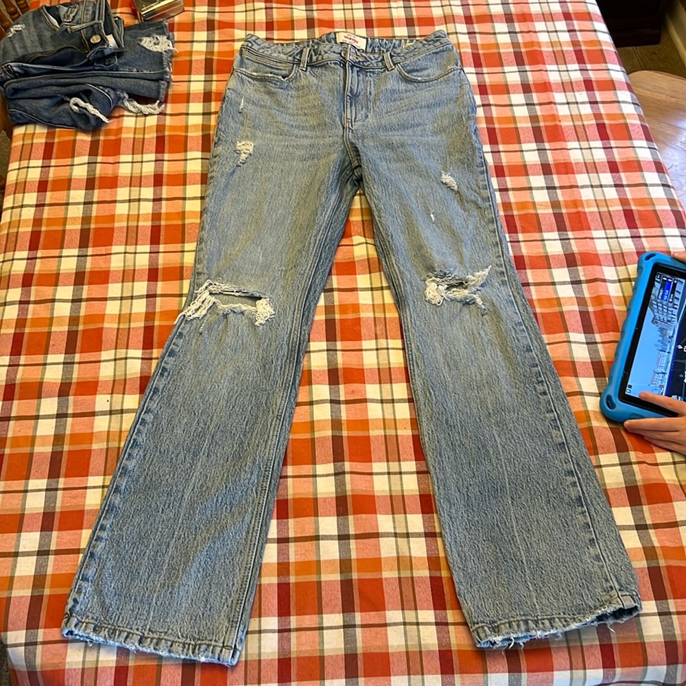 Wrangler High rise bold boot cut jeans size 8x32